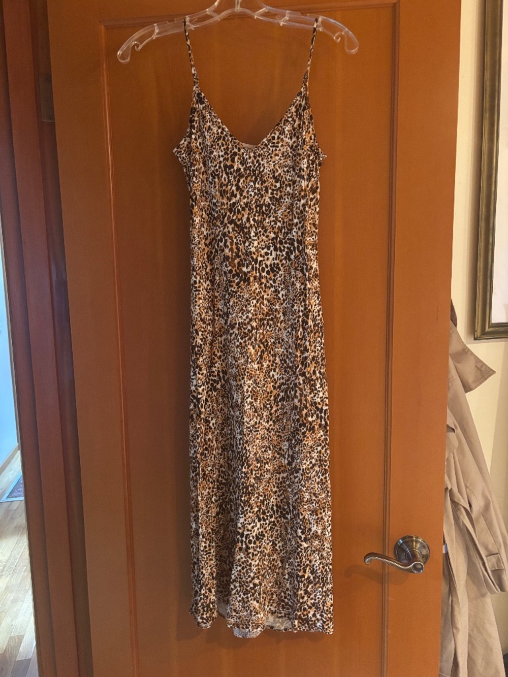 Wilfred Cheetah Print maxi dress